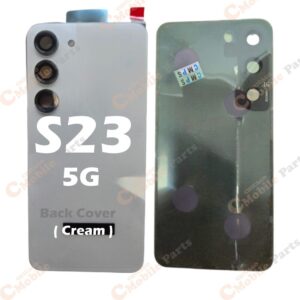 Galaxy S23 5G Back Cover / Back Door ( S911 / Cream )