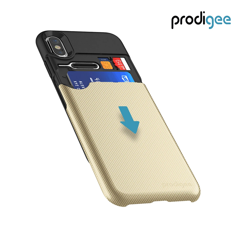 PRODIGEE Collection Undercover for iPhone X / XS - Gold