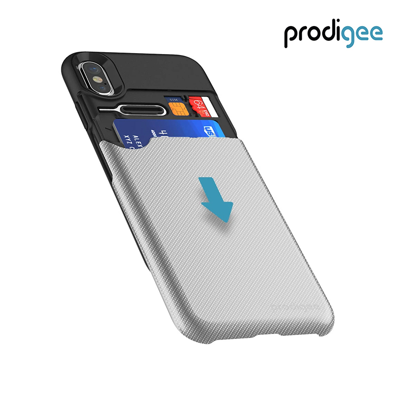 PRODIGEE Collection Undercover for iPhone X / XS - Silver