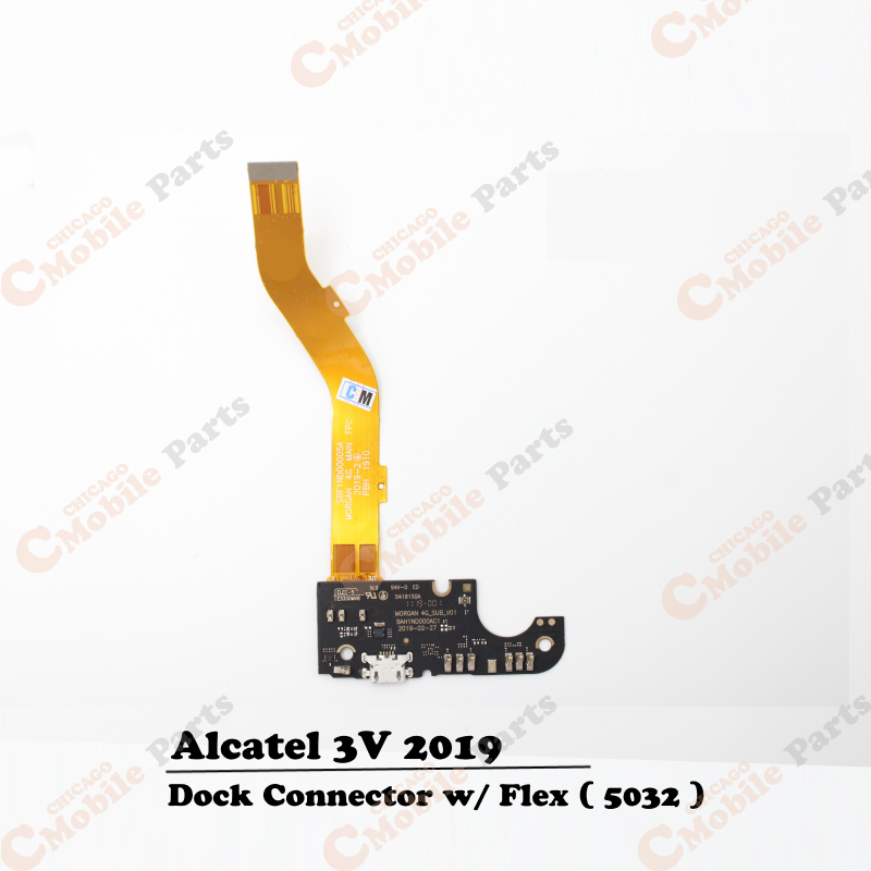 Alcatel 3V 2019 Dock Connector Charging Port with Flex Cable ( 5032 )