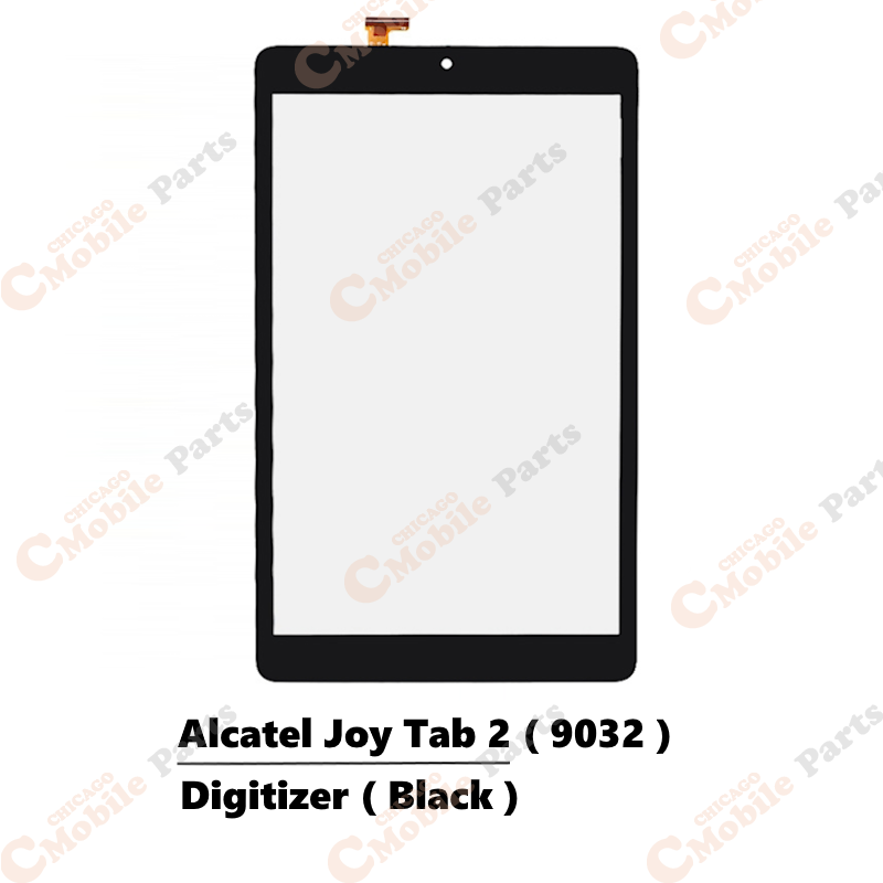 Alcatel Joy Tab 2 Digitizer Touch Screen ( 9032 / Black / Aftermarket )