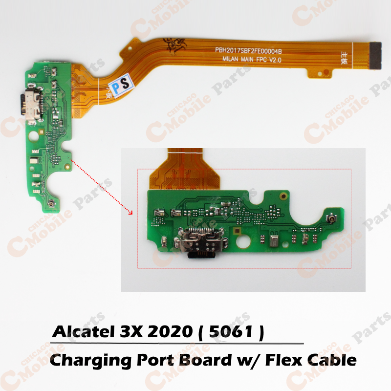 Alcatel 3X 2020 Dock Connector With Flex Cable ( 5061 )