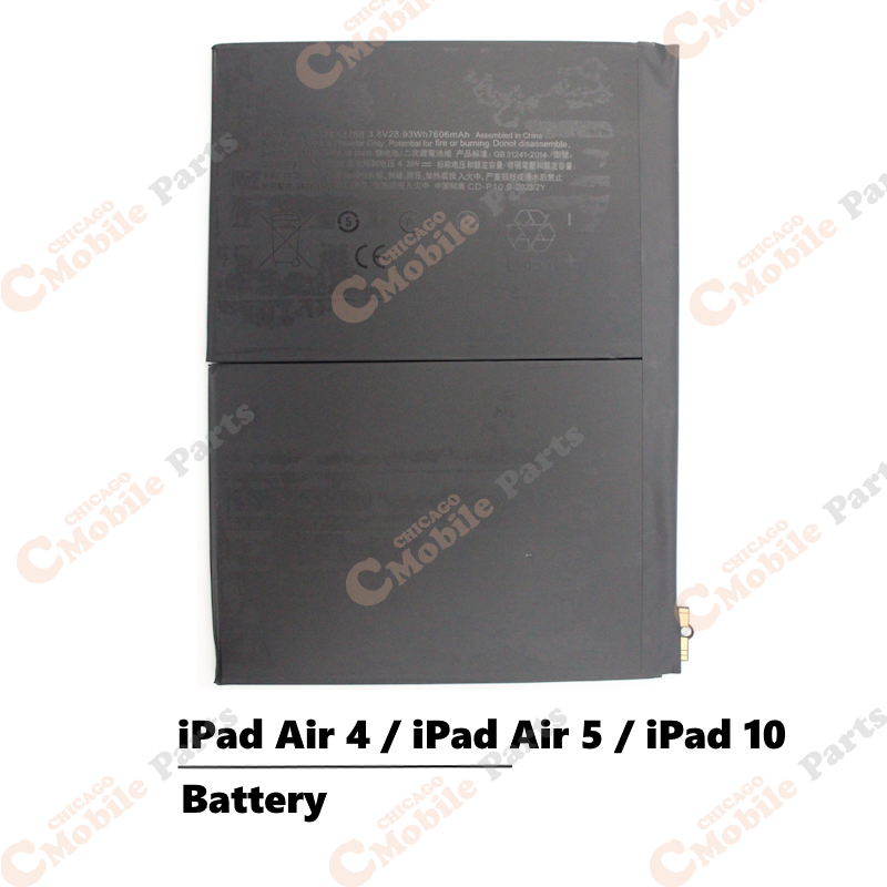 iPad Air 4 / iPad Air 5 / iPad 10 Li-ion Battery ( A2316 A2588 A2777 A2757)