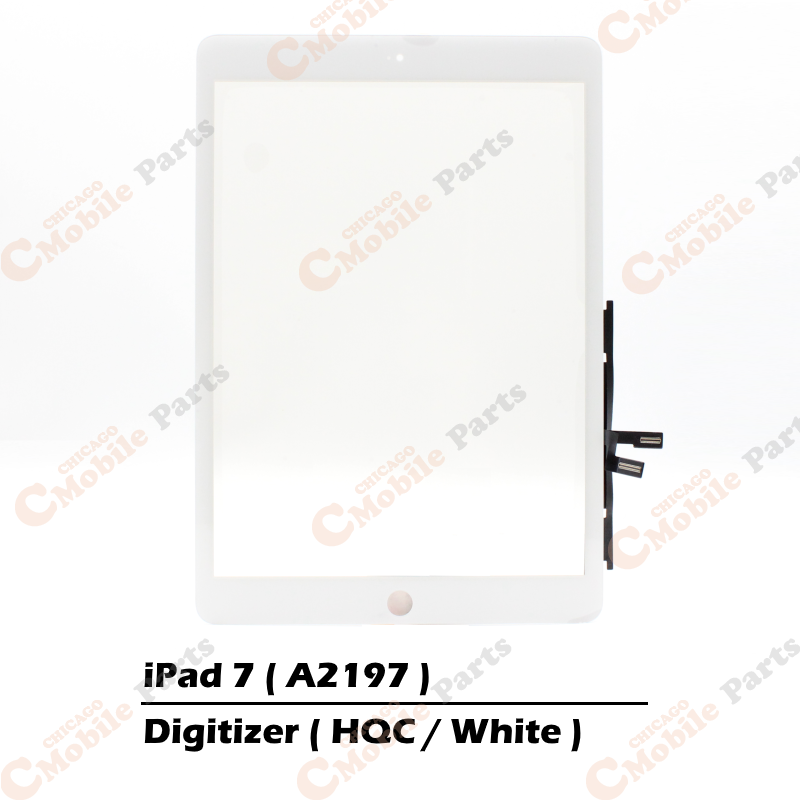 iPad 8 / iPad 7 Touch Screen Digitizer ( A2197 / HQC Standard Grade / White )
