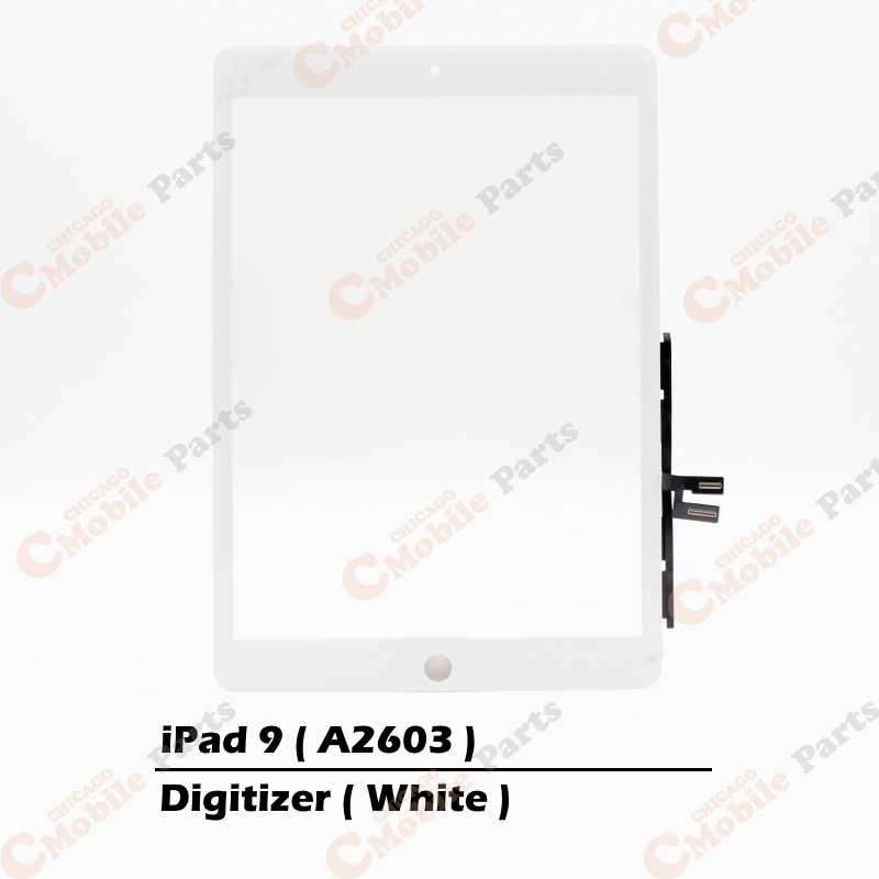 iPad 9 Touch Screen Digitizer ( A2603 / Prime Grade / White )