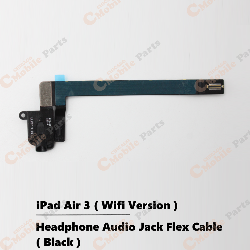 iPad Air 3 Headphone Audio Jack Flex Cable ( WiFi Version / Black )