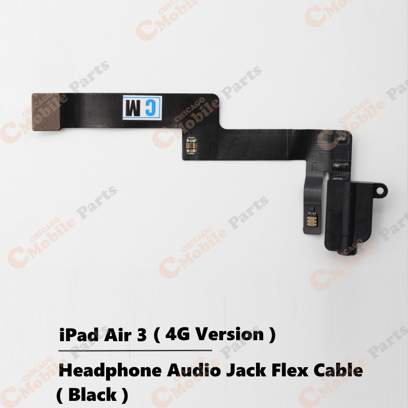 iPad Air 3 Headphone Audio Jack Flex Cable ( 4G Version / Black )