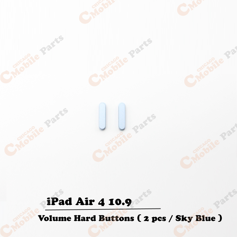 iPad Air 4 10.9" Volume Hard Buttons ( Sky Blue / 2 Pcs )