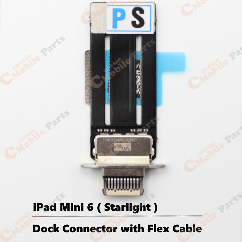 iPad Mini 6 Dock Connector Charging Port  with Flex Cable ( Starlight )