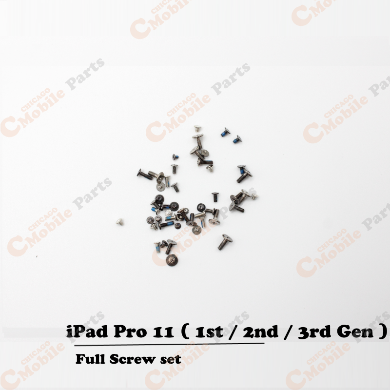 iPad Pro 11 Full Screw Set ( 1st  / 2nd / 3rd Gen. )