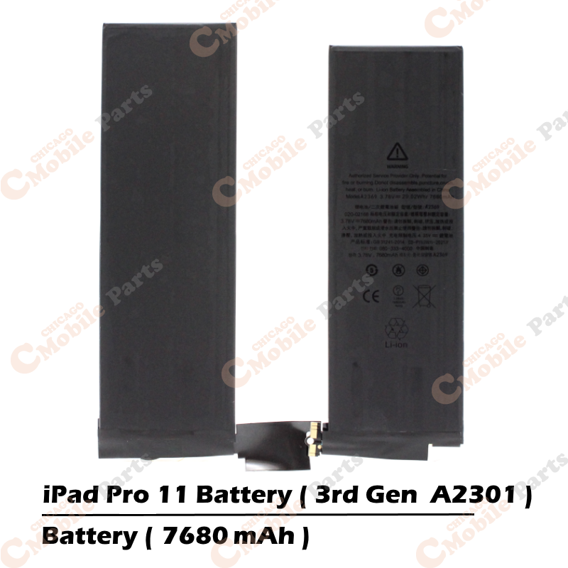 iPad Pro 11 3rd Battery ( A2301 )