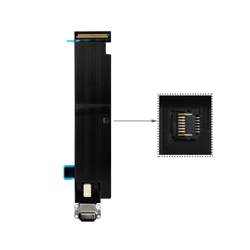 iPad Pro 12.9 1st Charging Port Dock Connector Flex Cable ( Cellular Version / Black )