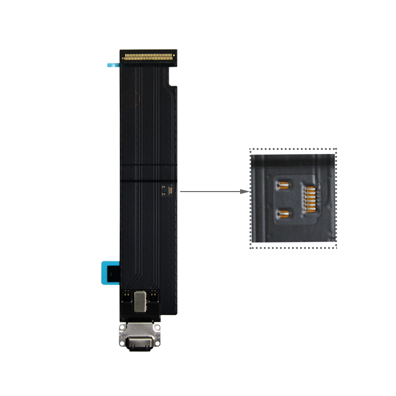 iPad Pro 12.9 1st Charging Port Dock Connector Flex Cable ( Wi-Fi Version / Black )