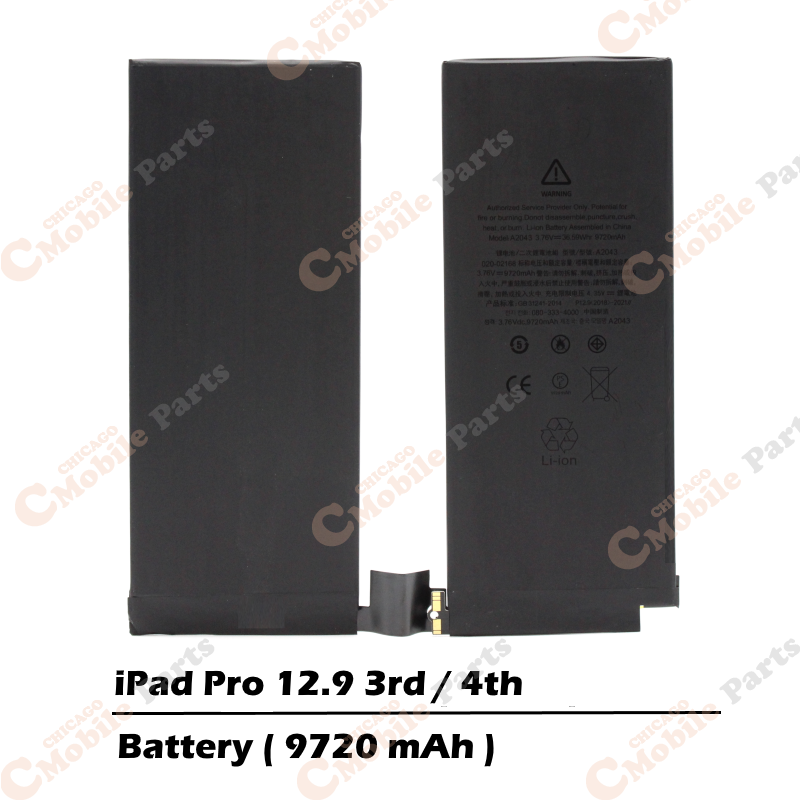 iPad Pro 12.9 3rd / 4th Battery ( A2069 )