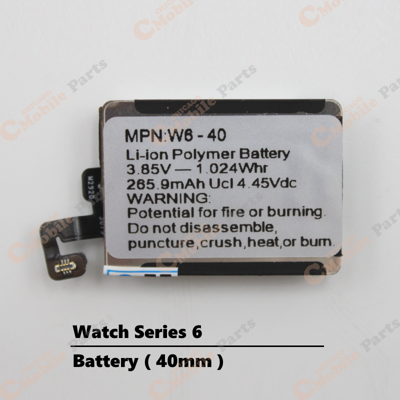 Watch Series 6 (40mm) Battery