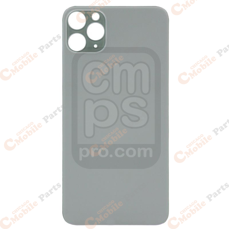 iPhone 11 Pro Max Back Cover / Back Door ( Big Hole / Midnight Green )