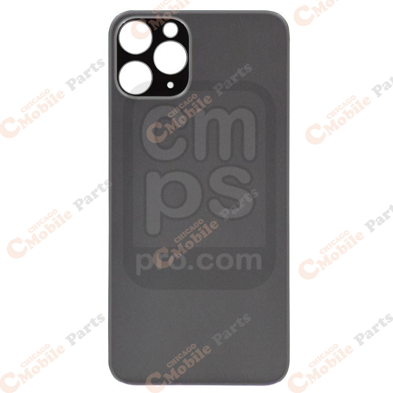 iPhone 11 Pro Back Cover / Back Door ( Big Hole / Space Gray )