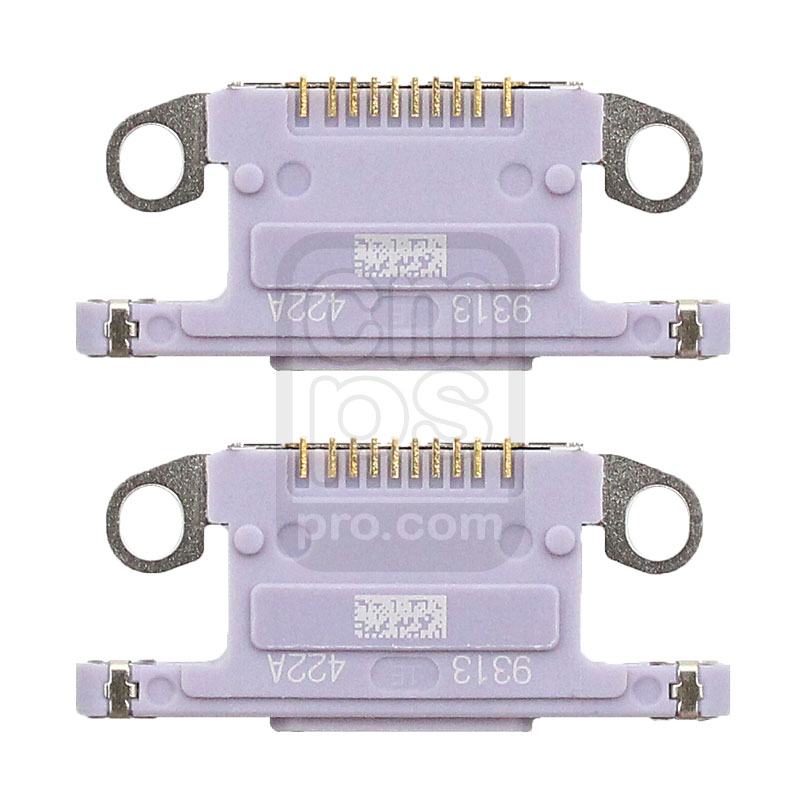 iPhone 11 Dock Connector Charging Port ( Purple / 2 Pcs )