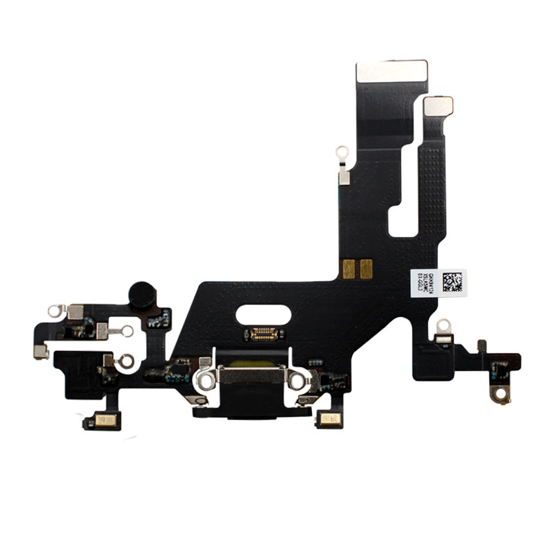 iPhone 11 Dock Connector Charging Port with Flex Cable ( Black )