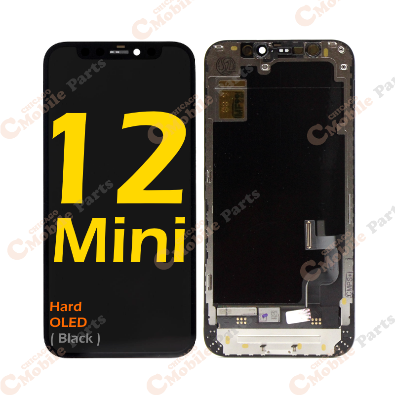 iPhone 12 Mini OLED LCD Screen Assembly ( Hard OLED )