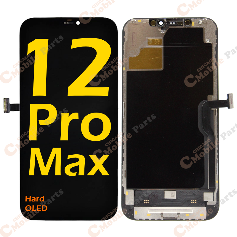 iPhone 12 Pro Max OLED LCD Screen Assembly ( Hard OLED )