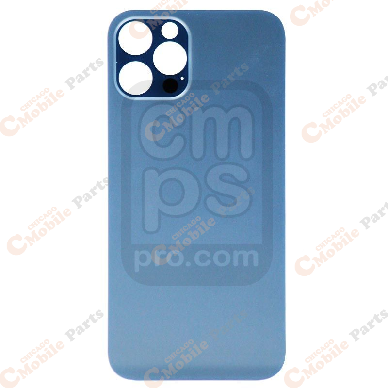 iPhone 12 Pro Back Cover / Back Door ( Big Hole / Pacific Blue )