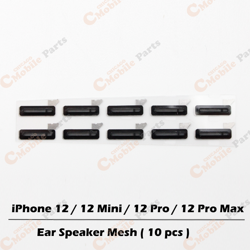 iPhone 12 / 12 Mini / 12 Pro / 12 Pro Max Ear Speaker Mesh ( x10 )