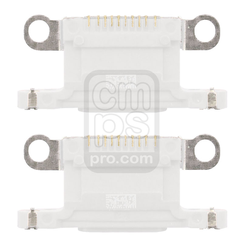 iPhone 12 / 12 Mini Dock Connector Charging Port ( White / 2 Pcs )