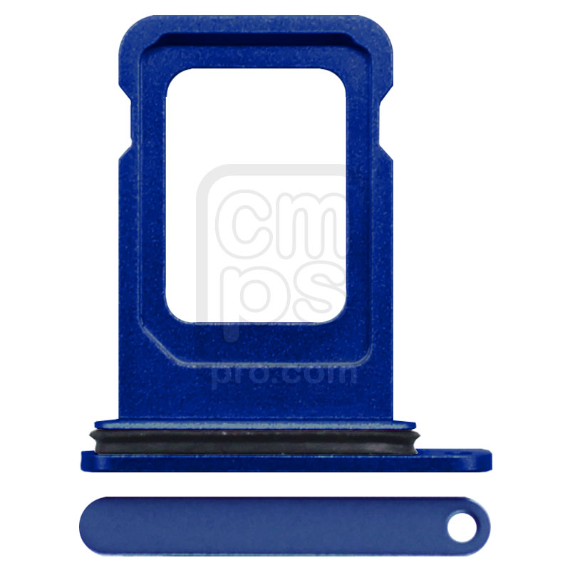 iPhone 12 Single Sim Card Tray Holder ( Single / Blue )