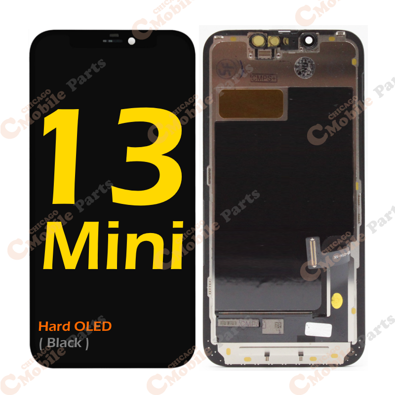 iPhone 13 Mini OLED LCD Screen Assembly ( Hard OLED / Black )