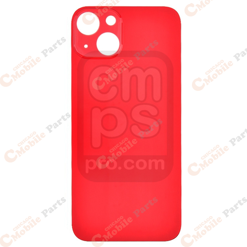 iPhone 13 Back Cover / Back Door ( Big Hole / Red )