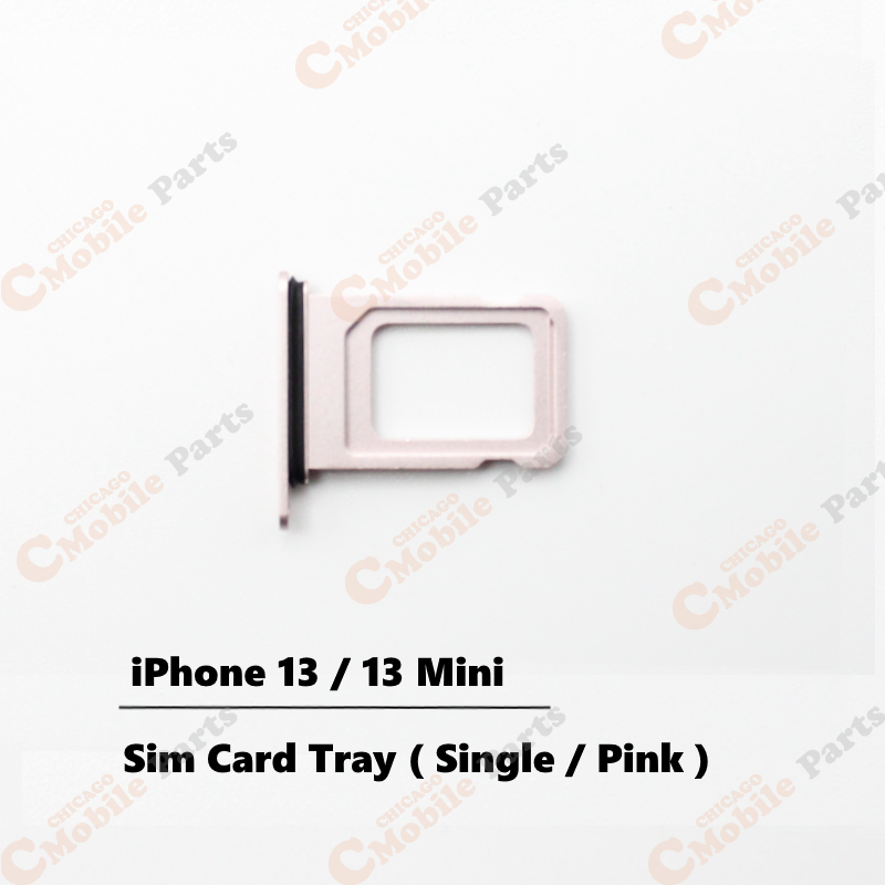 iPhone 13 / 13 Mini Sim Card Tray Holder ( Single / Pink )