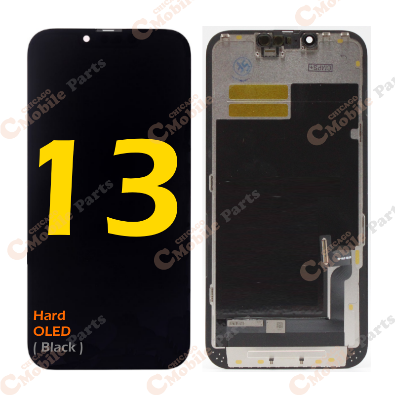 iPhone 13 OLED LCD Screen Assembly ( Hard OLED / Black )