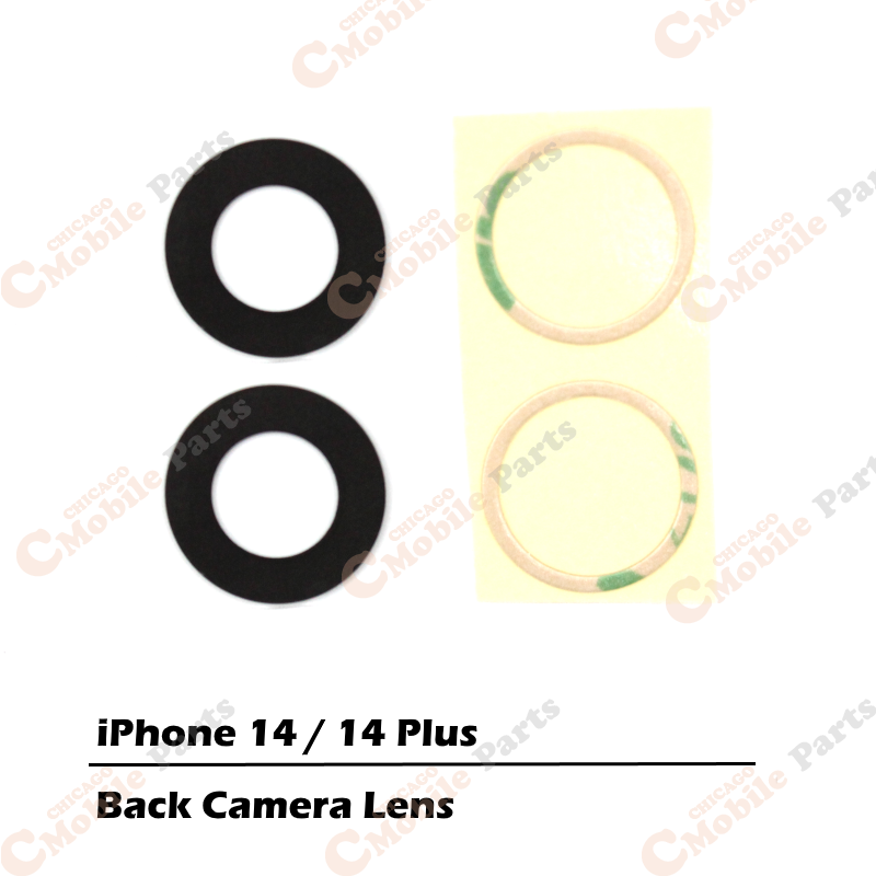 iPhone 14 / 14 Plus Rear Back Camera Lens ( 2 Pcs )