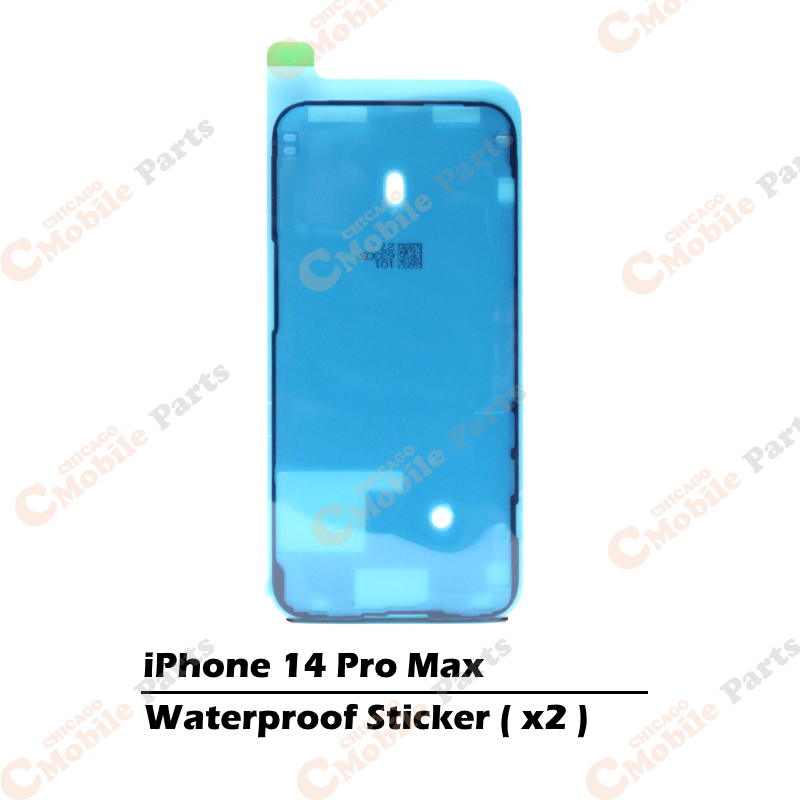 iPhone 14 Pro Max Waterproof Sticker ( x2 )