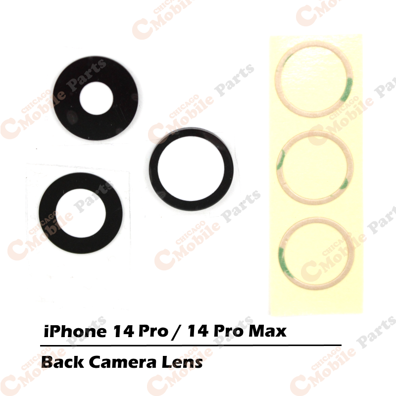iPhone 14 Pro / 14 Pro Max Rear Back Camera Lens ( 3 Pcs )