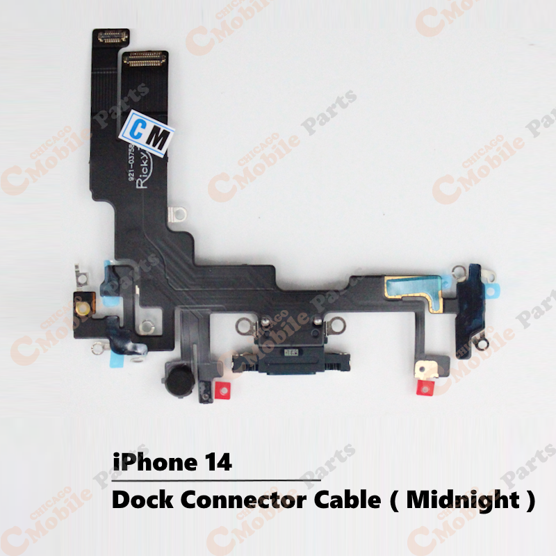 iPhone 14 Dock Connector Charging Port with Flex Cable ( AM / Midnight )
