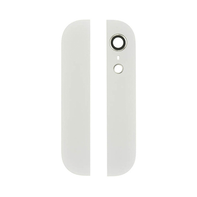 iPhone 5 Top and Bottom Back Cover - White