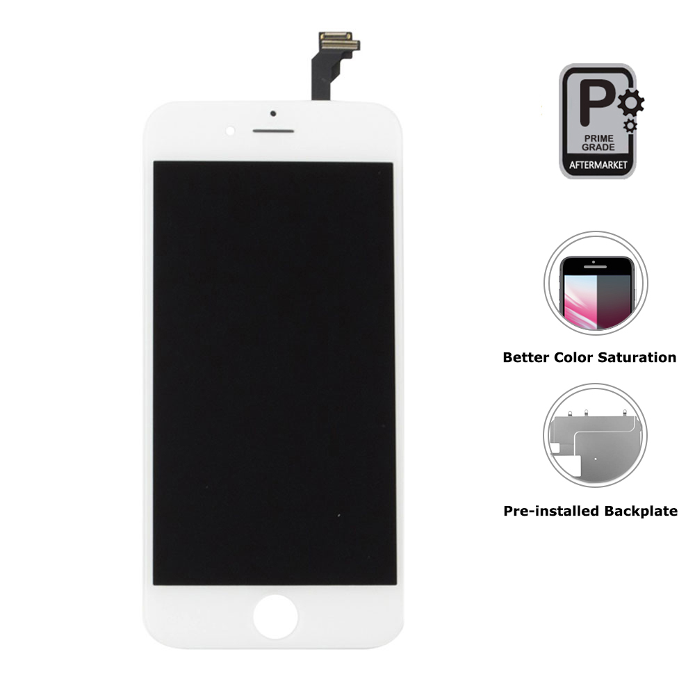 iPhone 6 LCD Assembly (Prime Grade) – White