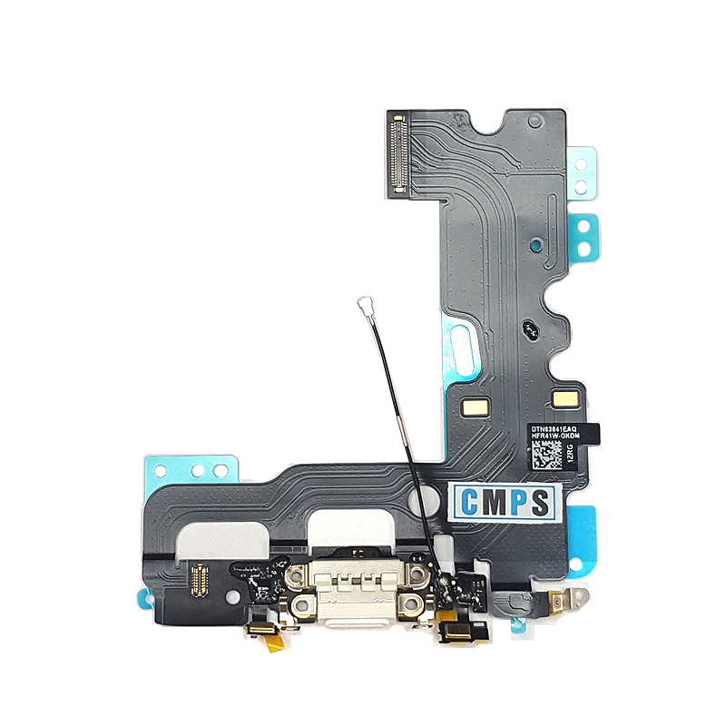 iPhone 7 Plus Dock Connector Charging Port Flex Cable ( White )