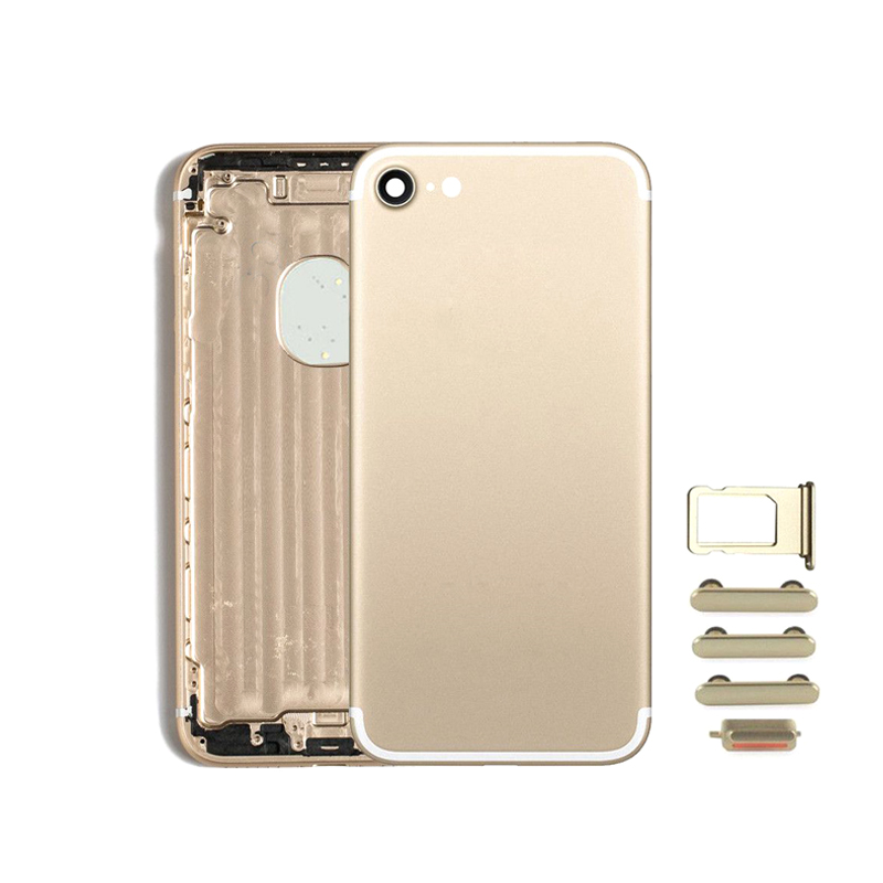 iPhone 7 Back Housing (Includes Small Components) - Gold