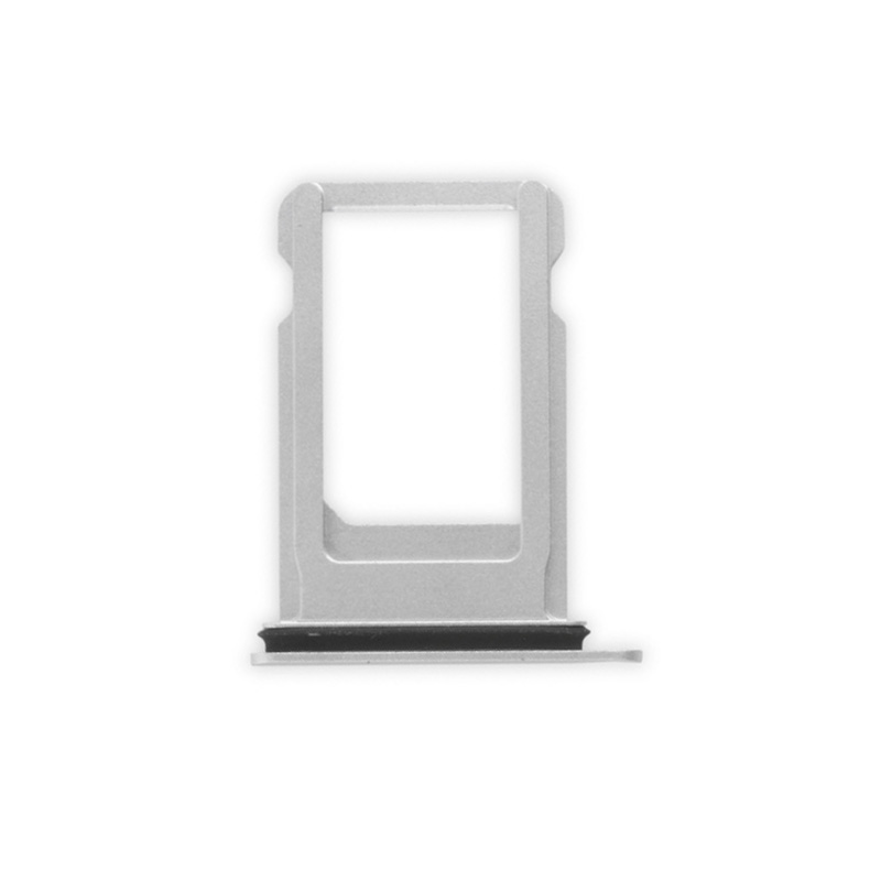 iPhone 8 Plus Sim Card Tray Holder ( Silver )