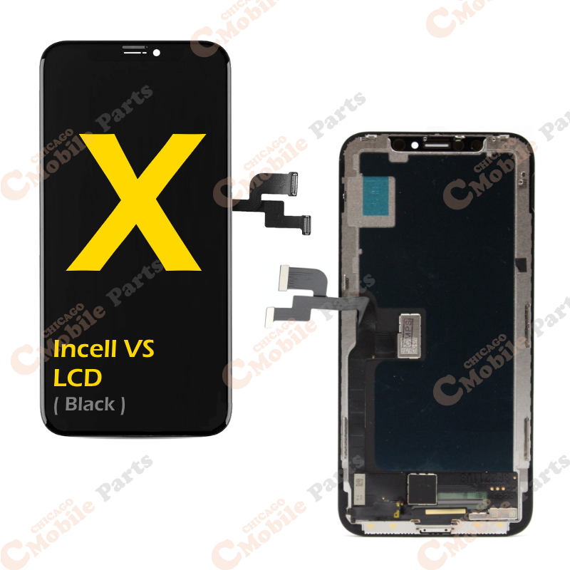 iPhone X LCD Screen Assembly ( Incell VS / Black )