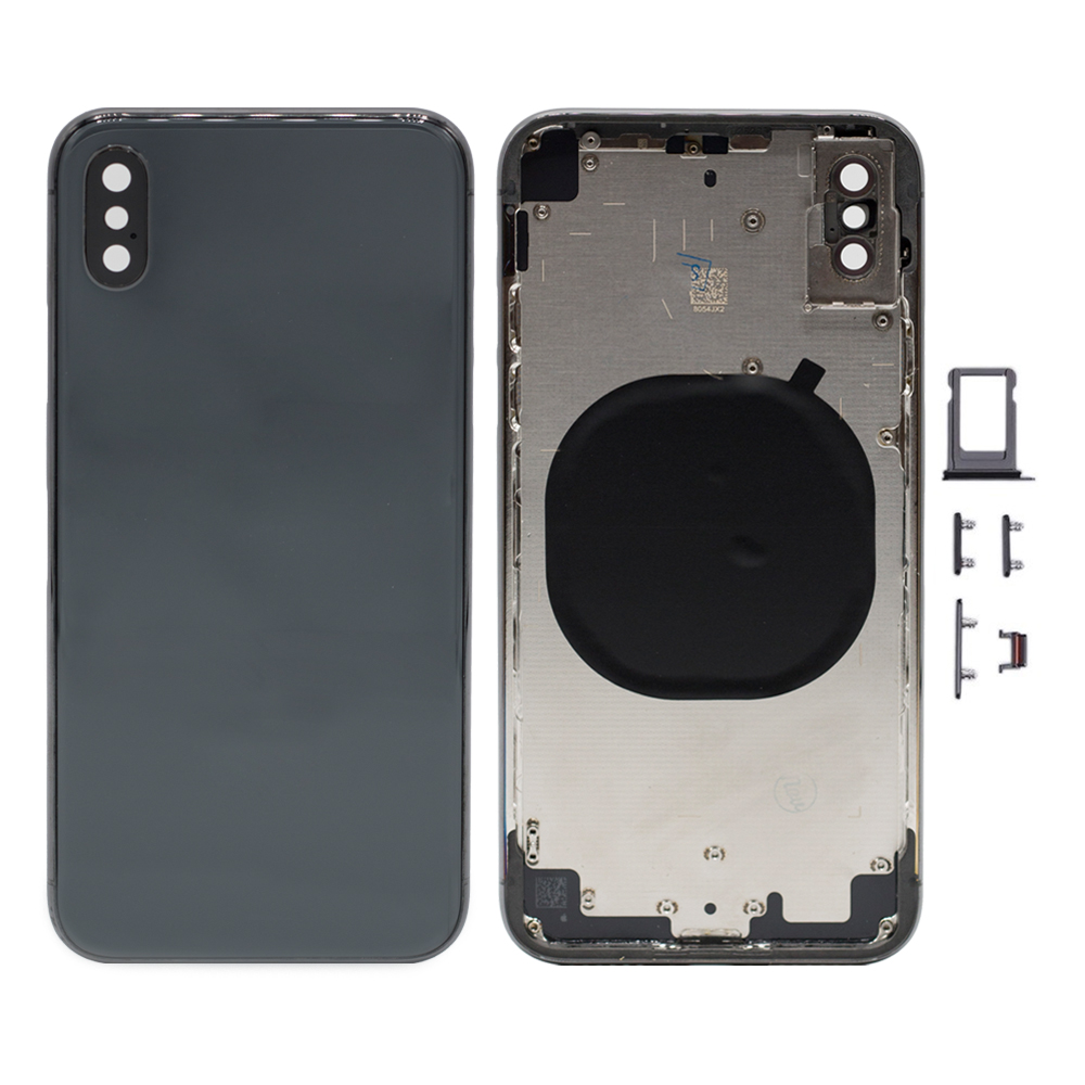 iPhone X Back Housing with Camera Lens ( Space Gray )