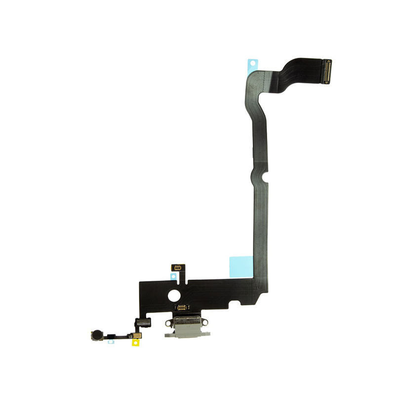 iPhone XS Max Dock Connector Charging Port Flex Cable ( Silver )