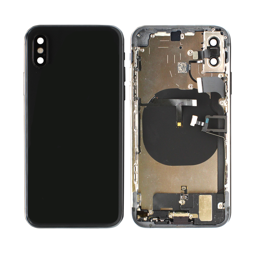 iPhone XS Back Housing ( Pre-installed Components and Flex Cables / Space Gray )