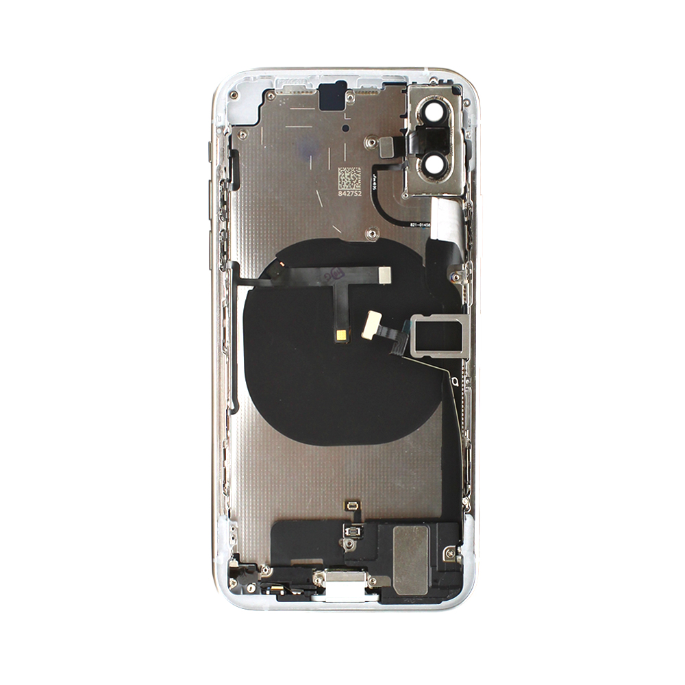 iPhone XS Back Housing ( Pre-installed Components and Flex Cables / Silver )