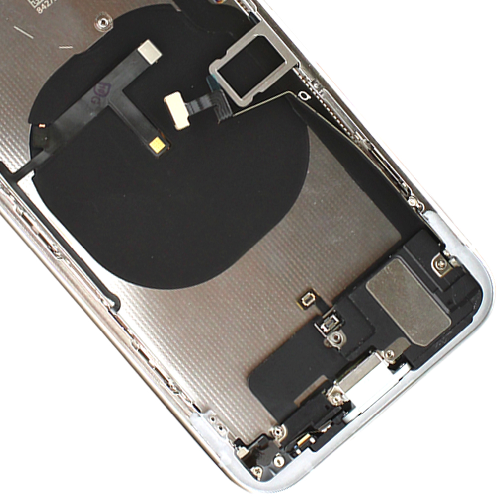 iPhone XS Back Housing ( Pre-installed Components and Flex Cables / Silver )