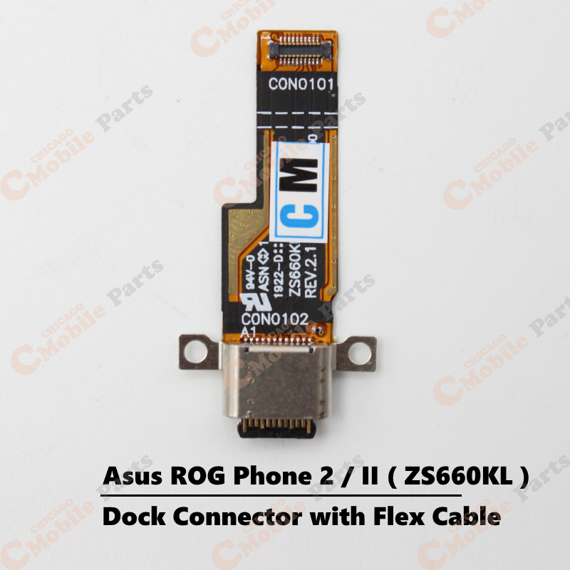 Asus ROG Phone 2 / Asus ROG Phone II Dock Connector Charging Port with Flex Cable ( ZS660KL )