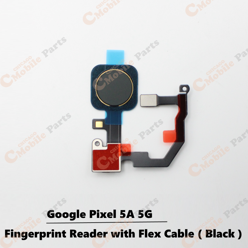 Google Pixel 5a 5G Fingerprint Reader Scanner with Flex Cable ( Black )